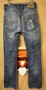 Diesel Zatiny Regular Bootcut Vintage Azul Hombre’s 30W 32L Vaqueros Botón-Fly Regula - Imagen 1 de 11