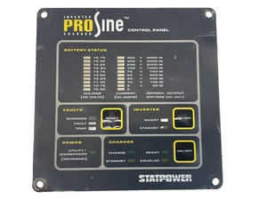 Xantrex ProSine Inverter/Charger Control Panel Statpower RV Camper Van - Picture 1 of 4
