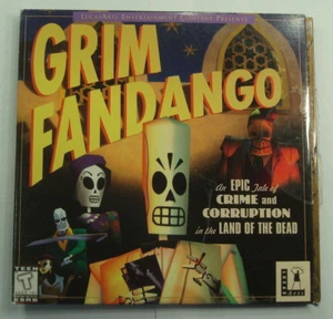 Grim Fandango (PC, 1998) Video Game Epic Crime Corruption Land of the Dead - Picture 1 of 5
