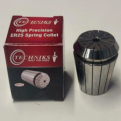 3/4” ER25 PRECISION COLLET - .0002" T.I.R Techniks 04225-3/4