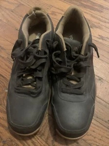 Reebok ASTM F2413-11 Safety Steel Toe Work BROWN / Leather Shoes Mens SZ 13 M - Picture 1 of 14