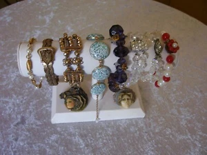 Closed Antique Store Antique Art Deco Bracelet Lot & Pins - Picture 1 of 8