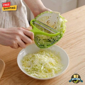 1 pc Stainless Steel Cabbage Shredder & Vegetable Peeler - Durable Kitchen Tool - Picture 1 of 8
