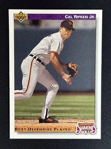 1991 Oberdeck Cal Ripken Jr. #645 Diamant Fähigkeiten Baseball Karte Orioles HOF - Bild 1 von 2
