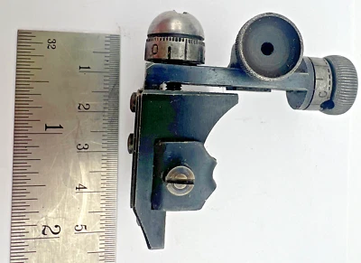 Vintage Redfield Rifle Micrometer Receiver Peep Sight 70K Hunter KnobS Krag Jørg - Image 1 of 4