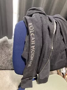 SALE mens/womens volcan mtn winery hoodie xl with hood grey see desc pristine - Picture 1 of 7