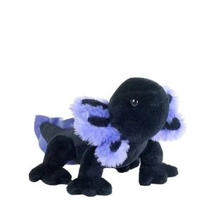 Juguete de peluche Pocketkins Eco Axolotl negro suave 5"/13 cm Wild Republic - Imagen 1 de 3