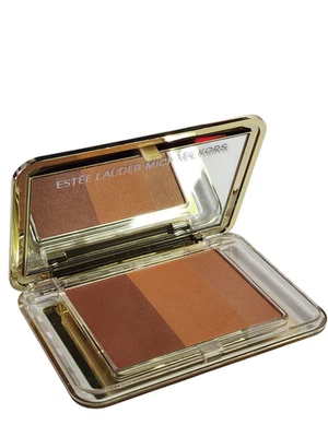 Estee Lauder Michael Kors Shimmer Deluxe Blush Compact Spice Brazen Bronze New - Image 1 of 3