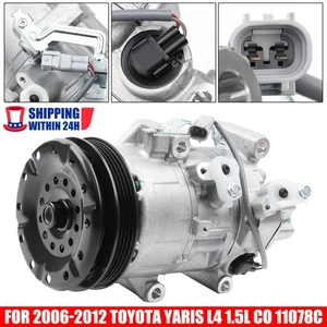 A/C Compressor Clutch For 2006-2012 Toyota Yaris L4 1.5L 5SE11C 11078C 883105248 - Bild 1 von 14