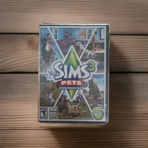 The Sims 3: Pets Expansion Pack PC EA Brand New Sealed Torn Shrink In Corner - Picture 1 of 1