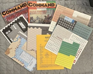 Command Magazine #44 & Supplement: Dark Victory Alamo & 2nd Front Now, Unpunched - Picture 1 of 7