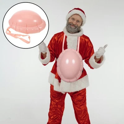  3 Piezas Decoración de Navidad Accesorios Cosplay Vientre Falso para Disfraz de Vestir Foto 1 de 4