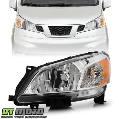 For 2013-2021 Nissan NV200 Factory Style Chrome Headlight Headlamp Driver Side - Изображение 1 из 4