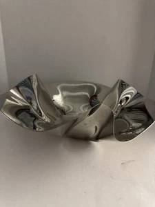STAINLESS STEEL MIRROR POLISHED BOWL THE MARGARETHE BY PHILIPPI - Picture 1 of 4