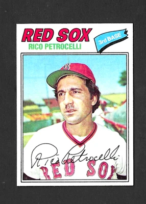 1977 Topps Set-break # 111 Rico Petrocelli Boston Red Sox Ex-Como Nuevo Foto 1 de 2