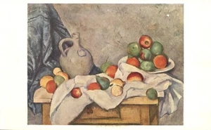 Rideau Cruchon et Compotier Paul Cézanne MoMA NYC Postkarte - Bild 1 von 2