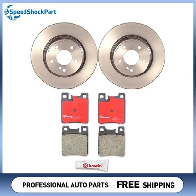 Rotores de freno de disco trasero Brembo pastillas de freno para Chrysler Crossfire 2005-2006 Foto 1 de 4