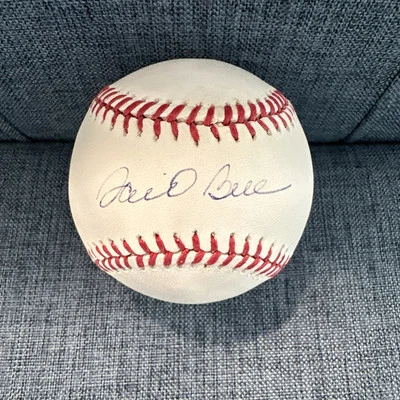 DAVID BELL FIRMADO AUTOGRAFIADO MLB BÉISBOL CINCINNATI ROJOS Foto 1 de 2