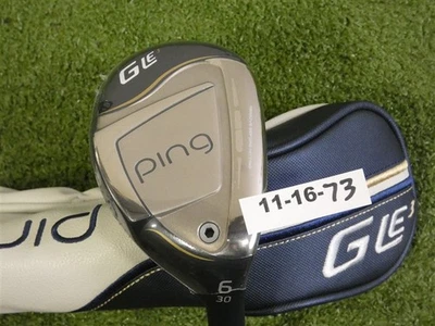 PING G Le3 30* Womens 6 Hybrid Rescue ULT250 Lite Ladies Graphite with HC New - Image 1 of 4