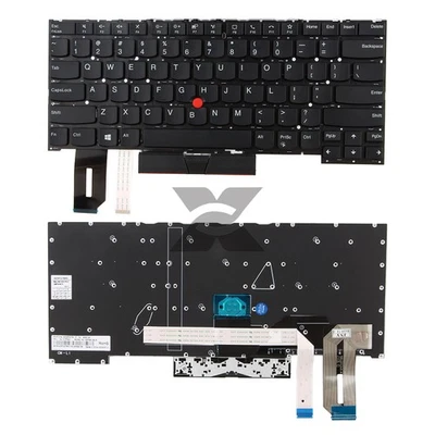 UNDERBRAND US Keyboard For Lenovo Thinkpad T490s T495 T14s Gen 1/2 X1 Extreme Gen 1/2/3