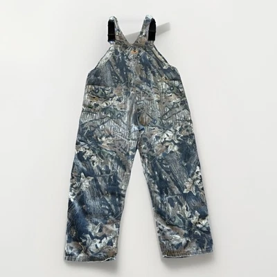 VTG Mossy Oak Break Up Camo Bib Overalls Men’s 42x30 Regular Hunting MADE IN USA - Image 1 of 4