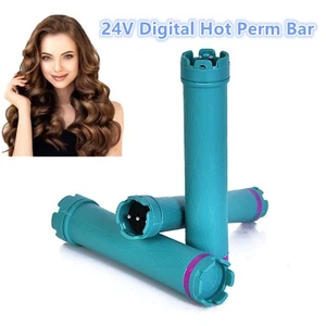 24V Digital Hair Hot Perm Rods Electirc Curl Bars Rollers Wavy Hair Maker CJ - Imagen 1 de 20