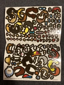 Vintage Nestle OSTEREI Stickerbogen Sammelalbum Basteln Sticker - Bild 1 von 4