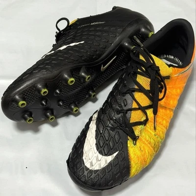 Nike Hypervenom Phantom Ⅲ AG-PRO 852566 801 US 8.5 Soccer Cleats Used From Japan - Image 1 of 4