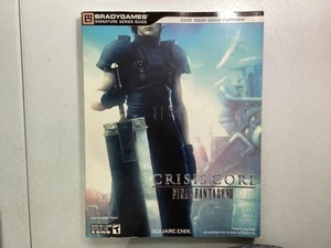 Crisis Core Final Fantasy VII BradyGames PSP Poster Attached Signature Series - Picture 1 of 5