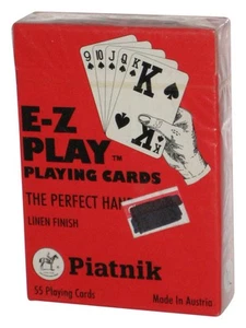 E-Z Play Perfect Hand Linen Finish Playing Cards - Picture 1 of 1