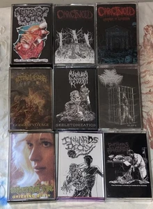 Death Metal Tape Lot - Picture 1 of 3