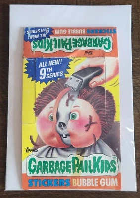 GPK OS9 CANADIAN (EMPTY BOX) 1987 Garbage Pail Kids 9th Original Series 9 RARE - Image 1 of 4