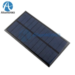 Nuevo módulo de panel solar de 6V 1W hágalo usted mismo para batería ligera teléfono celular juguetes cargadores - Imagen 1 de 6