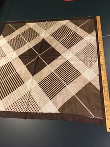 Pure 100% Silk Fabric panel 34”x34”all natural fiber suitable For scarf adrienne - Picture 1 of 6