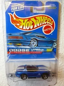 1999 HOT WHEELS BLUE DODGE VIPER RT/10 #1006 - Picture 1 of 2