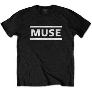 Muse T-Shirt Logo Band Official Black New - Picture 1 of 4