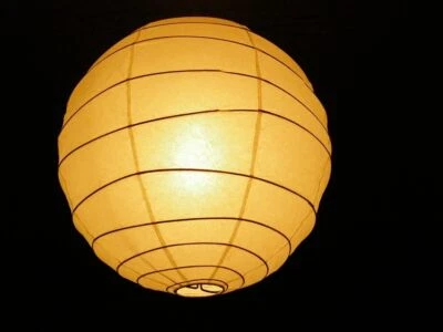 【NEW】Isamu Noguchi Akari Pendant lamp Washi Japanese Light Shade 30D From Japan - Image 1 of 4