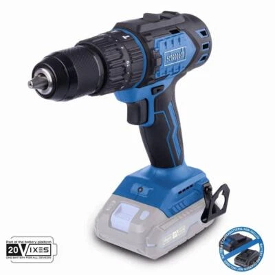 Schlagbohrschrauber burstenloser 20V ohne Akku ixes Scheppach bc-cd60-x - Bild 1 von 4