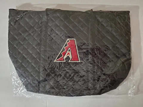 NEW Diamondbacks Ladies 13" x 12" Black Bag Tote, Dbacks Mother's Day 2013 SGA Cover
