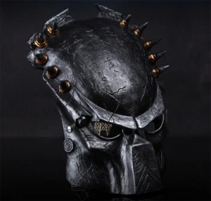 Collection Resin Mask Alien vs Predator AVP Lone Wolf Predator Mask Cosplay Prop - Picture 1 of 26