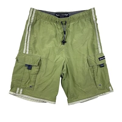 Vintage Abercrombie & Fitch Shorts Mens Medium Y2K 2000s Cargo Swim Board - Image 1 of 4