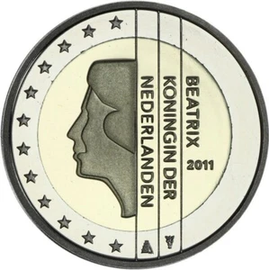 ๐ณ๐ฑ Netherlands. E.U. . 2 Euro Coin. 2011. Gem PROOF UNC, MINTAGE=5000 - Picture 1 of 5