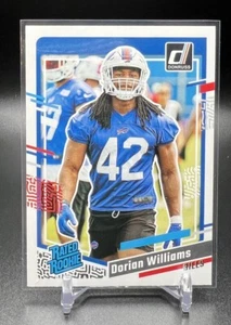 2023 Donruss Football DORIAN WILLIAMS RC Rated Rookie #309 Buffalo Bills - Picture 1 of 2