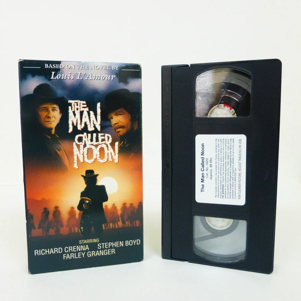 The Man Called Noon Richard Crenna VHS - Image 1 of 4