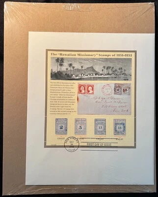 USPS-FDC-Scott # 3694-(37c)-"Hawaiian Missionary"-Stamps-(MNH)-Original Package - Image 1 of 3