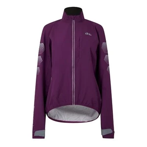 Dhb Womens Flsh Waterproof Jacket Outerwear Sports Training Fitness Gym - Imagen 1 de 2