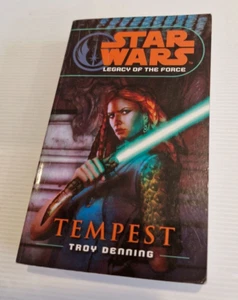 Star Wars: Legacy of the Force #3 Tempest de Troy Denning Tapa blanda - Imagen 1 de 10