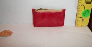 BOLSO LIBRO BOLSO VINTAGE IDEAL TAMMY SCHOOL DAYS ROJO CON CREMALLERA ACCESORIO A30 1960S - Imagen 1 de 3