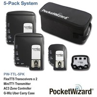  PocketWizard TTL Wireless Radio 5 Pack for Canon