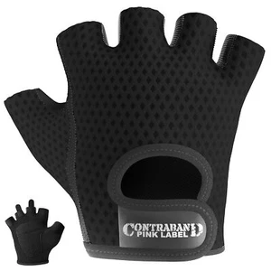 Contrabando Pink Label 5307 Womens Design Series Guantes de elevación de malla de diamante - Imagen 1 de 13